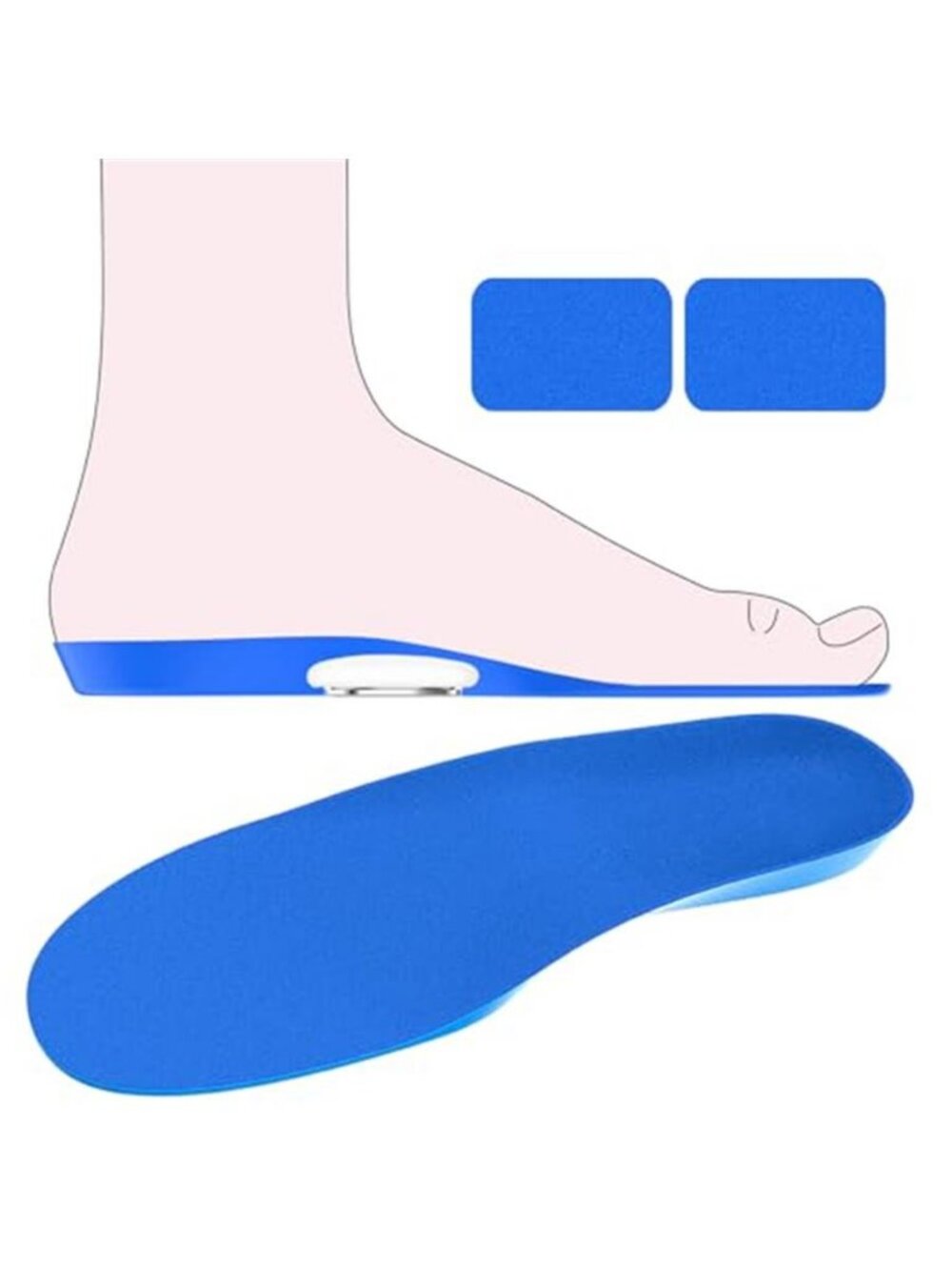 Insoles for Airtag Hidden Holder, Tracker Devise Case for Kids - F2